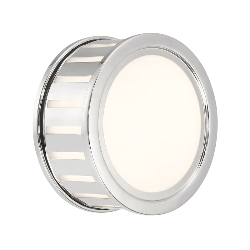 Kendal 2 Light Polished Nickel Sconce