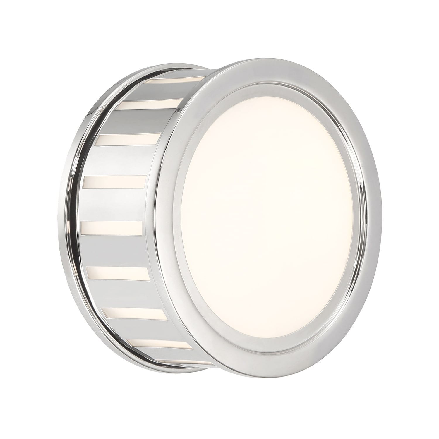 Kendal 2 Light Polished Nickel Sconce