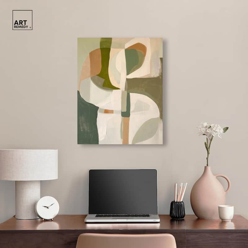 Soft Reverberations I Canvas by Art Remedy, Gallery Wrapped