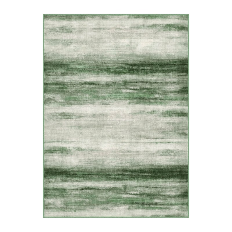 HomeRoots Abstract Modern Rectangle Area Rug