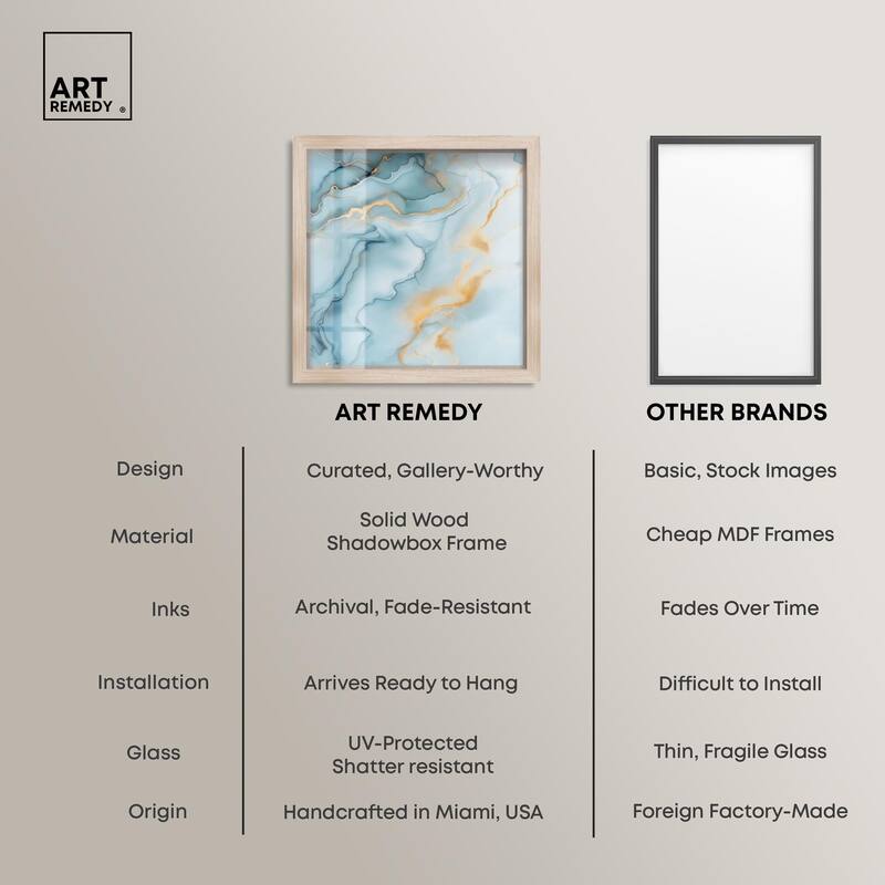 Precious Flow Shadowbox by Art Remedy