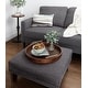 preview thumbnail 9 of 89, Kate and Laurel Lipton Round Decorative Tray with Metal Handles