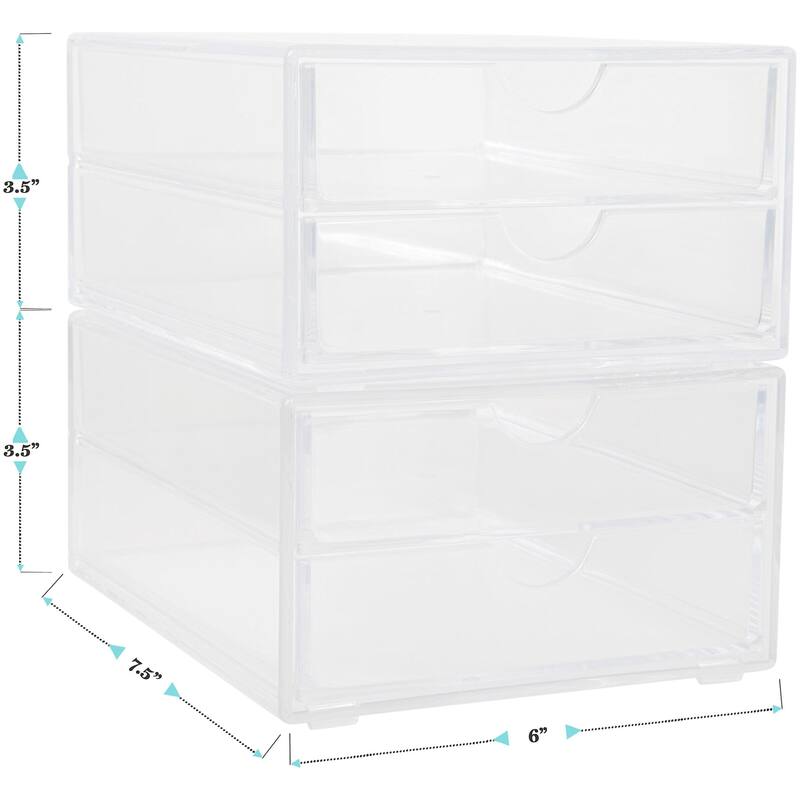 Flash Furniture BE-PB4513-2-MS Brody 3-1/2" Tall Stacking Office
