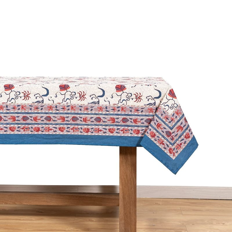 Couleur Nature Fleurs des Indes Tablecloth