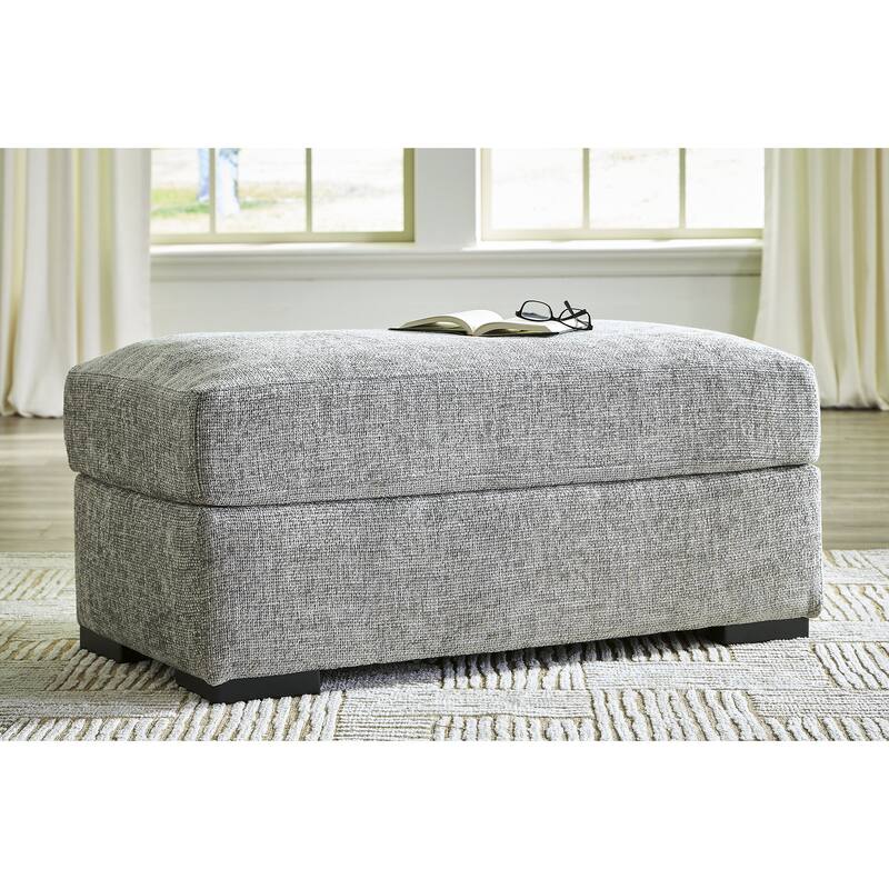 Signature Design by Ashley Dunmor Gray Ottoman