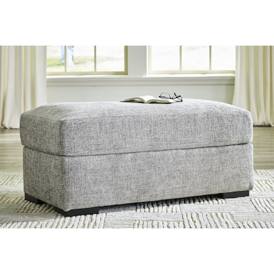 Signature Design by Ashley Dunmor Gray Ottoman