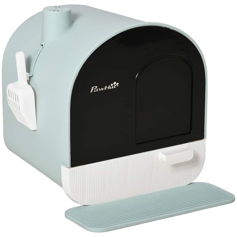 PawHut Cat Litter Box with Lid