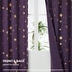 preview thumbnail 13 of 54, Deconovo Gold Star Foil Room Darkening Curtains for Kids 2 Panels