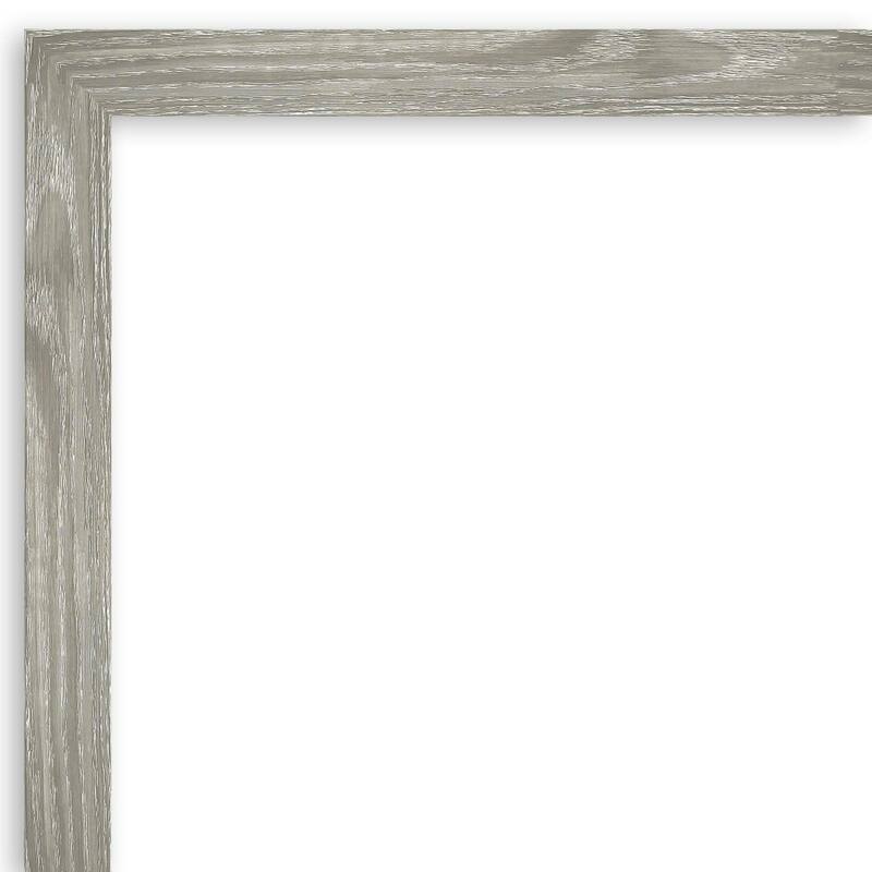 Dove Greywash Square Framed Cork Bulletin Memo Board