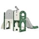 preview thumbnail 53 of 58, Kids Slide 7 in 1 with Ring Toss and Basketball Hoop, Toy Storage