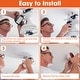 preview thumbnail 5 of 6, White 3-Speed Universal Ceiling Fan Remote Control with Wall Holder