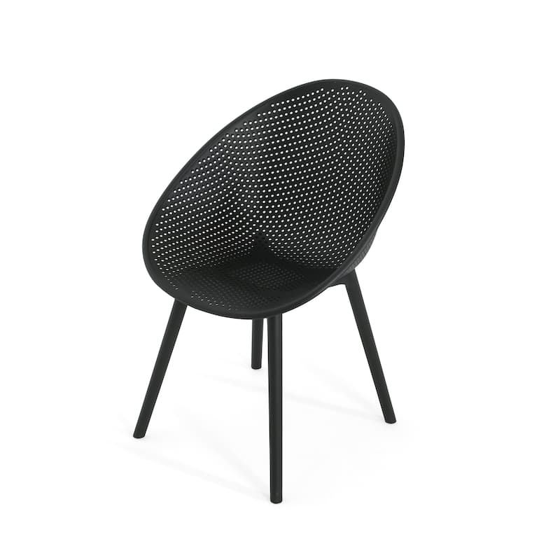 Dining Chair Set of 2 - Black