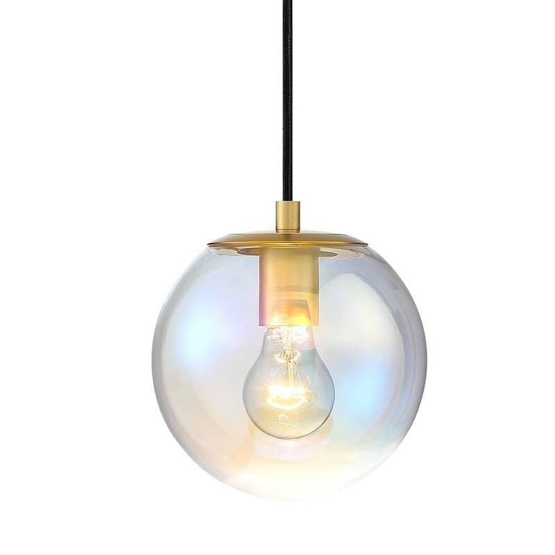 Designers Fountain D354M-7P Neva 7" Wide Mini Pendant - Brushed Gold