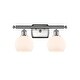 preview thumbnail 46 of 45, Innovations Lighting Athens 2 Light 16" Bath Vanity Light Matte White/Brushed Satin Nickel