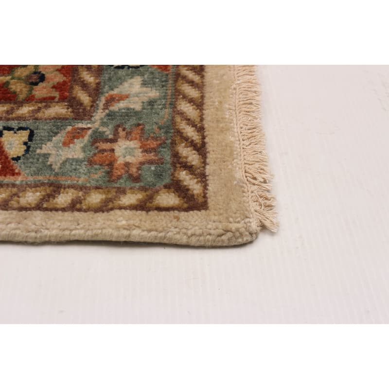 ECARPETGALLERY Hand-knotted Jules Sultane Ivory Wool Rug - 9'5 x 13'5