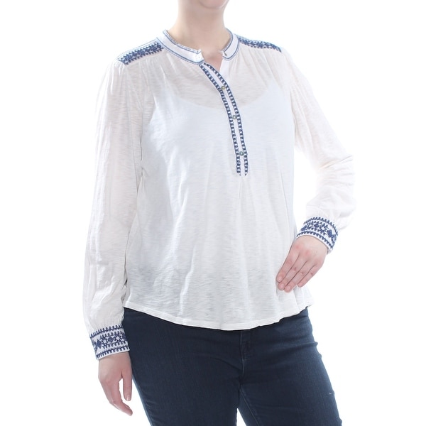 lucky brand white top