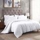 preview thumbnail 24 of 89, Superior Egyptian Cotton 300 Thread Count Solid Duvet Cover Set White - Queen