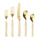 preview thumbnail 26 of 33, Mepra Fantasia Ice Gold Flatware Set