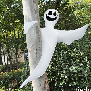 Halloween Tree Wrap Ghost Decoration