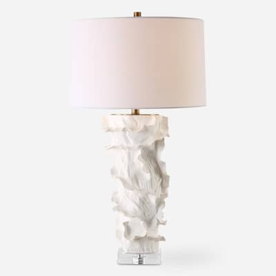 Uttermost Wisp White Table Lamp - 32.5'' H X 18'' W X 18'' D