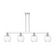 preview thumbnail 10 of 27, Innovations Lighting Urban Downtown - Preston - 4 Light 48" Globe Shade Stem Hung Island Light