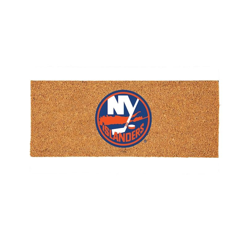 New York Islanders Full Color Indoor/Outdoor Coir Mat