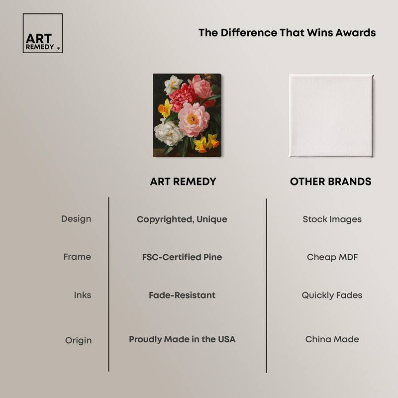 Garden's Glory Canvas by Art Remedy, Gallery Wrapped