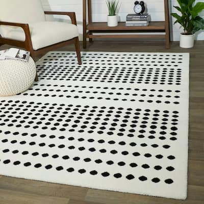 Seurat Modern Dots Area Rug