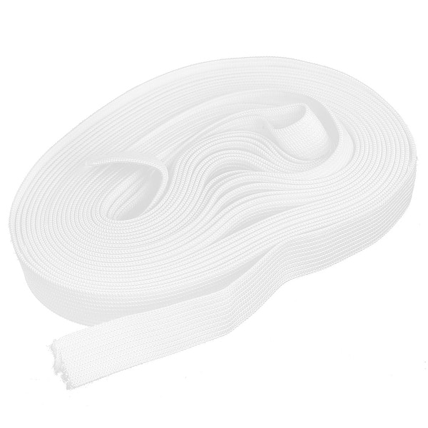 Sewing Tailor Clothing Elastic Stretchy String Strap Band White 1.5cm ...