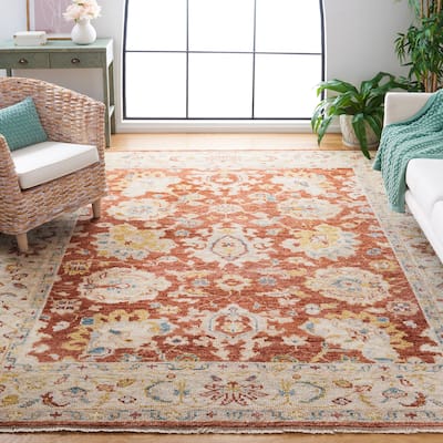 SAFAVIEH Handmade Samarkand Meghann Traditional Wool Rug