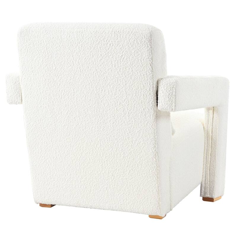 Smooth Right Angle Armrest Living Room Lounge Chair