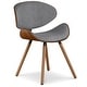 preview thumbnail 11 of 27, WYNDENHALL Avondale Mid Century Modern Dining Chair - 20.75"w x 19.5"d x 29.5"h