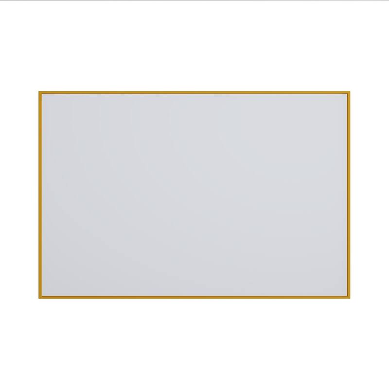Catton Mirror - 42x28 - 48"W x 28"H x 1"D - Gold
