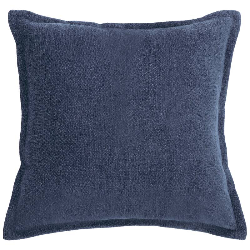 SAFAVIEH Home Arwyn Blue Cotton Blend Lumbar Decorative Throw Pillow - 18 x 18-inch Square