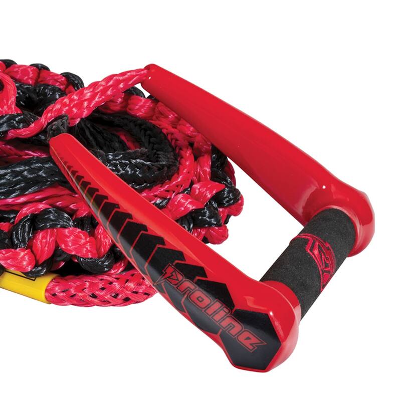 CWB Connelly Proline LG Wakesurf Rope w/ Floating Handle & 75 Ft Mainline, White - 2