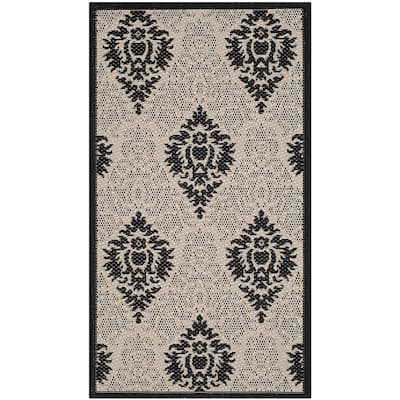 SAFAVIEH Courtyard Willene Boho Indoor/ Outdoor Waterproof Patio Backyard Rug