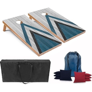 4'x2' Modern Wooden Designs Cornhole Game