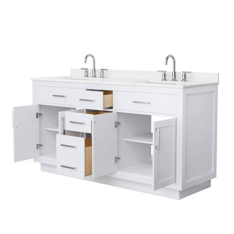 Wyndham Collection WCG262666D-QTZ-US3MXX Beckett TK 66" Free Standing