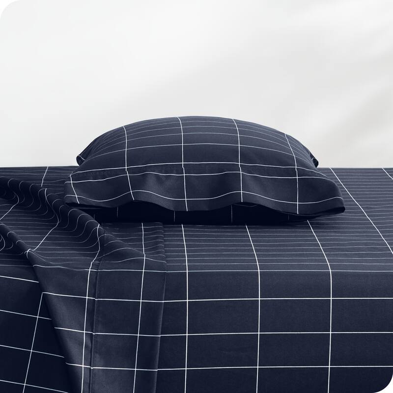 Bare Home Double Brushed Deep Pocket Printed Sheet Set