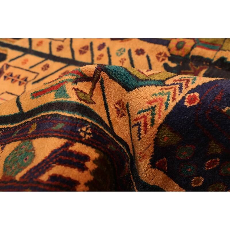 ECARPETGALLERY Hand-knotted Teimani Beige Wool Rug - 3'9 x 7'0