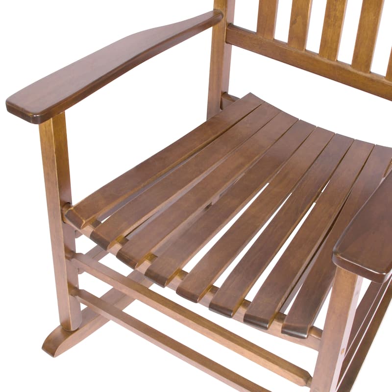 Porch & Den Steeplechase Genuine Hardwood Rocking Chair