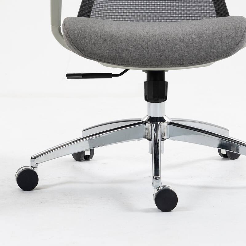 High Back Mesh Office Chair, Breathable Wide Mesh Seat&Seat Depth Adjustment