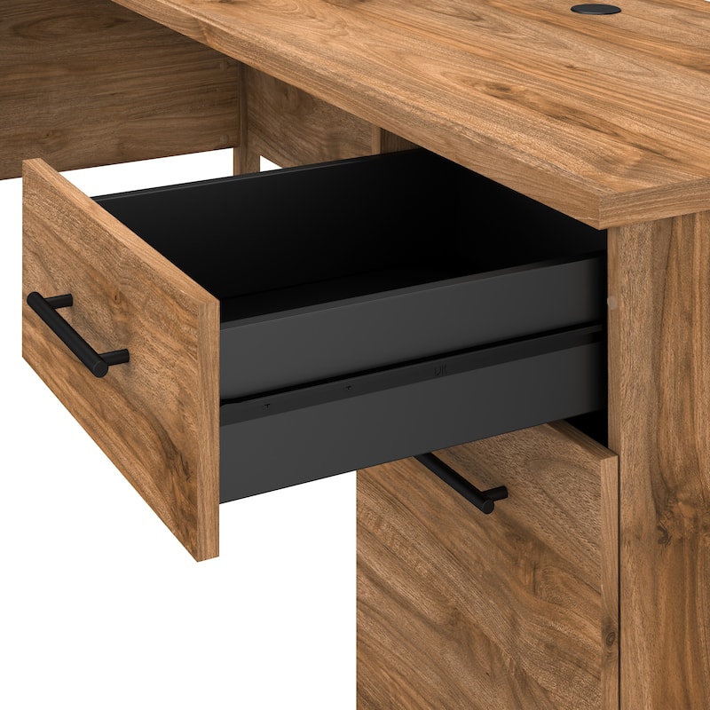 Bush Furniture Somerset 60W Office Computer Desk with Drawers