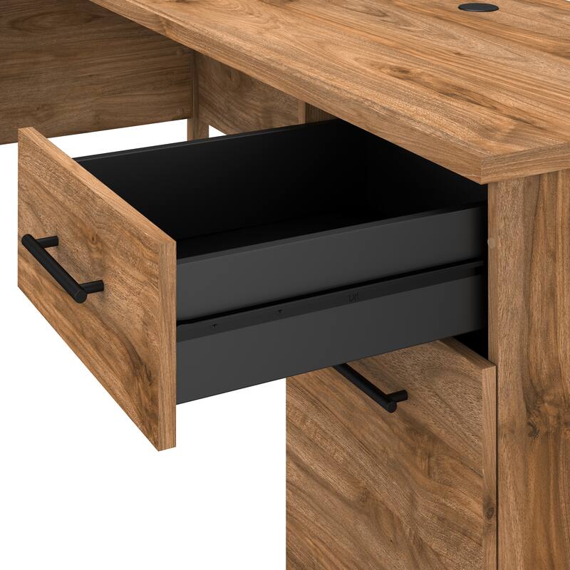 Bush Furniture Somerset 72W Office Desk with Storage Drawers