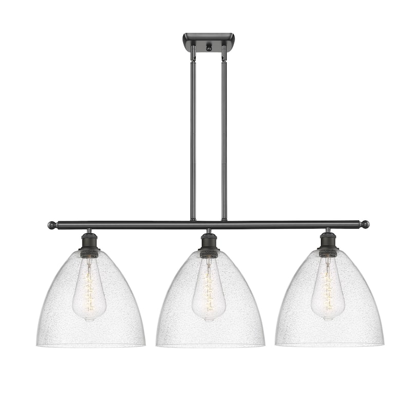 Innovations Lighting 516-3I-14-39 Bristol Linear Bristol 3 Light 39" - Oil Rubbed Bronze / Seedy