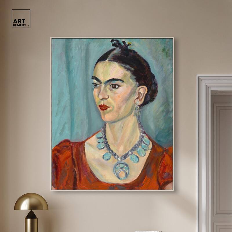 Frida Kahlo by Magda Pach 1933 Canvas by Art Remedy