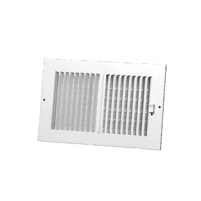 ProSelect PS2WWML14P100 4" x 14" Wall / Ceiling Register with Mounting