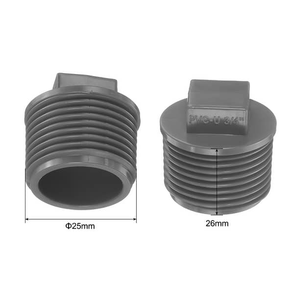 Pipe Male Thread Plug NPT Plugs for Water Line - Bed Bath & Beyond ...