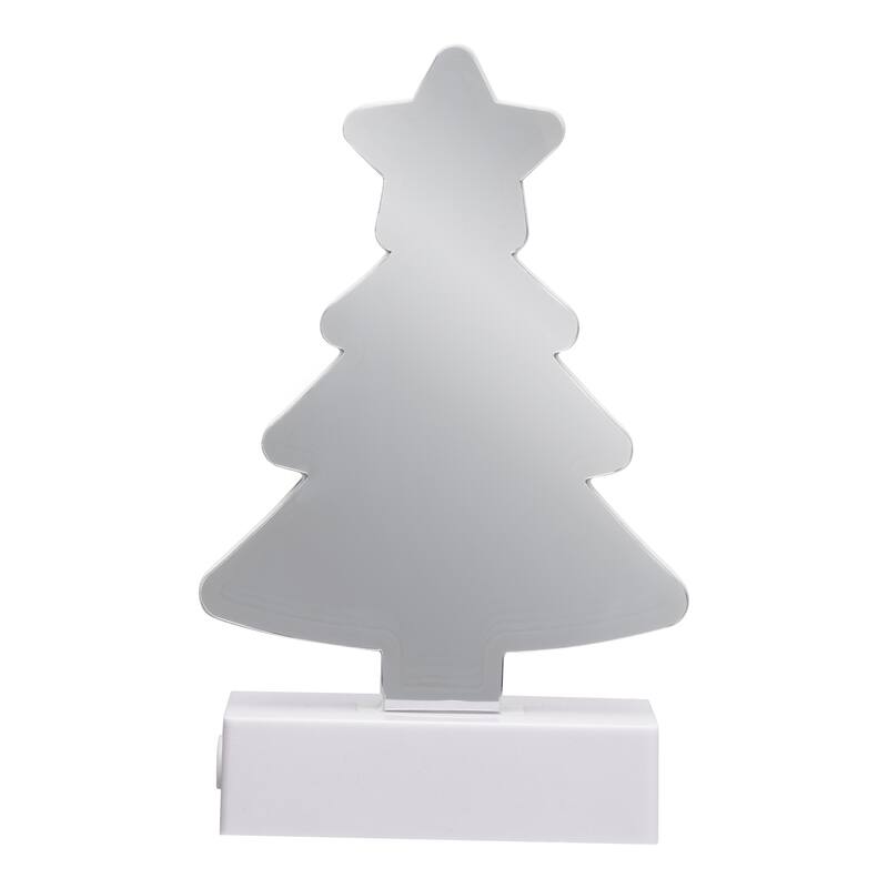 LED 3D Christmas Tree Infinity Mirror - 8"