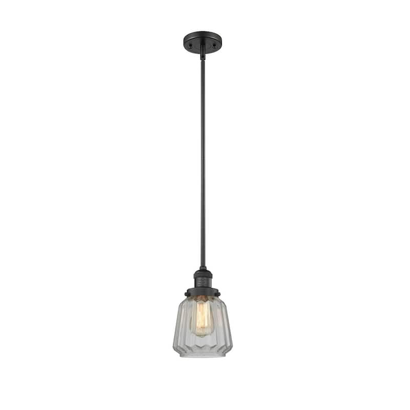 Innovations Lighting Chatham Single Light 6" Wide Mini Pendant with